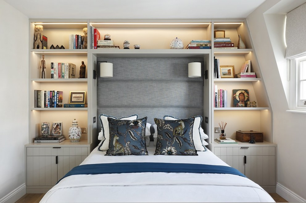 Vibrant London Living  | Bedroom | Interior Designers